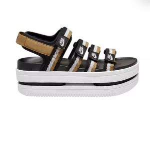 Nike icon classic black, gold, white